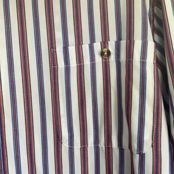 King Size Double Front Pocket Button Down Shirt - Picture 2 of 5